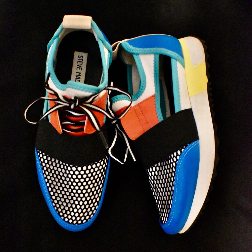 Steve Madden Colorful Tennis Shoes